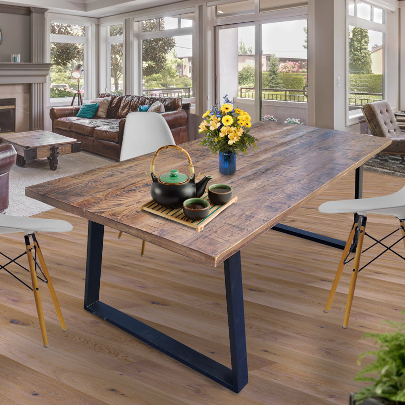 Wayfair rustic dining table discount